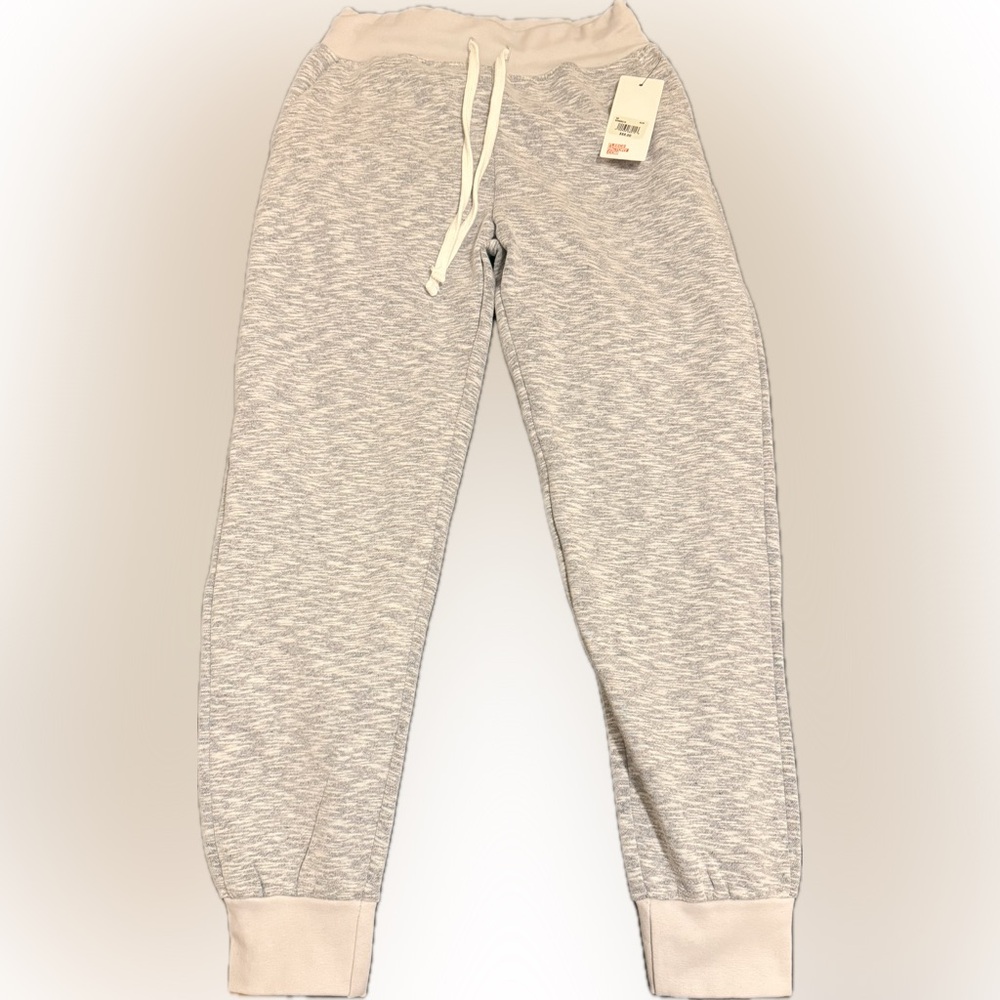 [NWT] Fleece Factory - Soft Fleece Gray Sweatpants Joggers - Men's M / Women's L